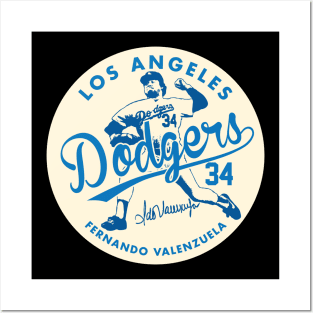 Fernando Valenzuela by Buck Tee Posters and Art